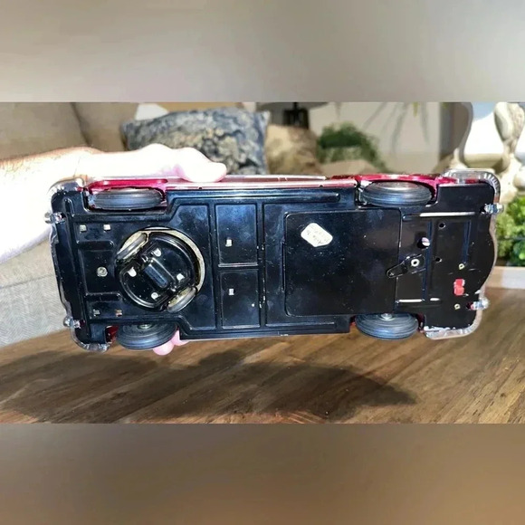 SALE 1960 VTG Photoing Car Tin Rolls Royce Convertible RARE collectible - Picture 5 of 5